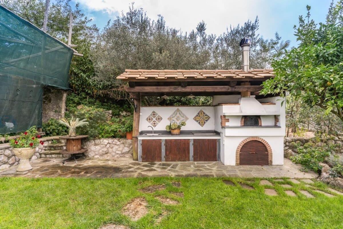 Villa Mimosa Rustic Elegance Views & Pool Маса Лубрензе Екстериор снимка